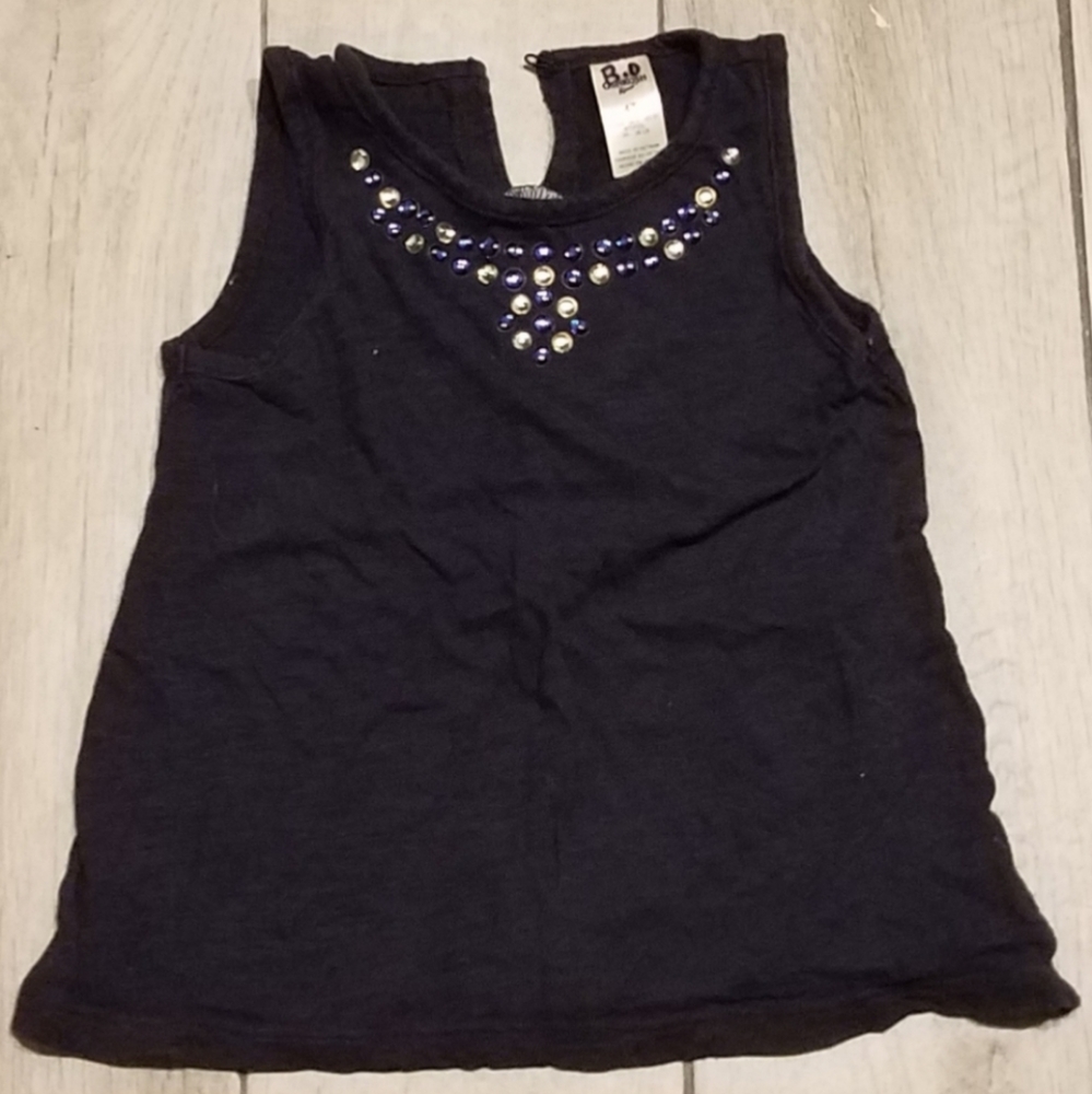 🦔 OshKosh girls jeweled neckline tank🌻